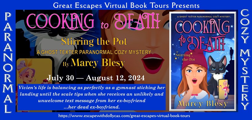 Cooking to Death by Marcy Blesy ~ Character Interview