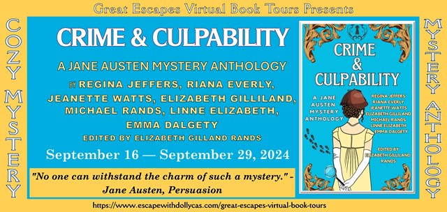 3 Paperback Copies of the book Crime & Culpability: A Jane Austen Mystery Anthology (US only)