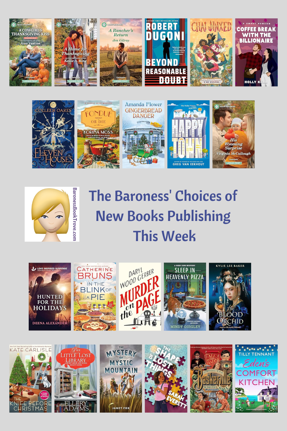 New Books Publishing Week 43 of 2024