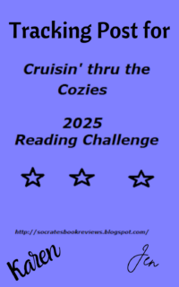 2025 Cruisin’ thru the Cozies Reading Challenge