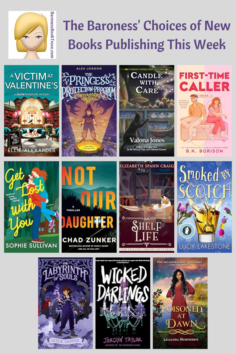 New Books Publishing Week 7 of 2025