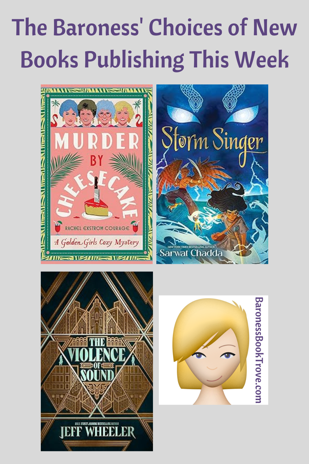 New Books Publishing Week 16 of 2025