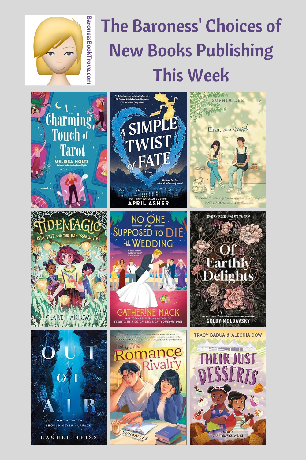 New Books Publishing Week 20 of 2025