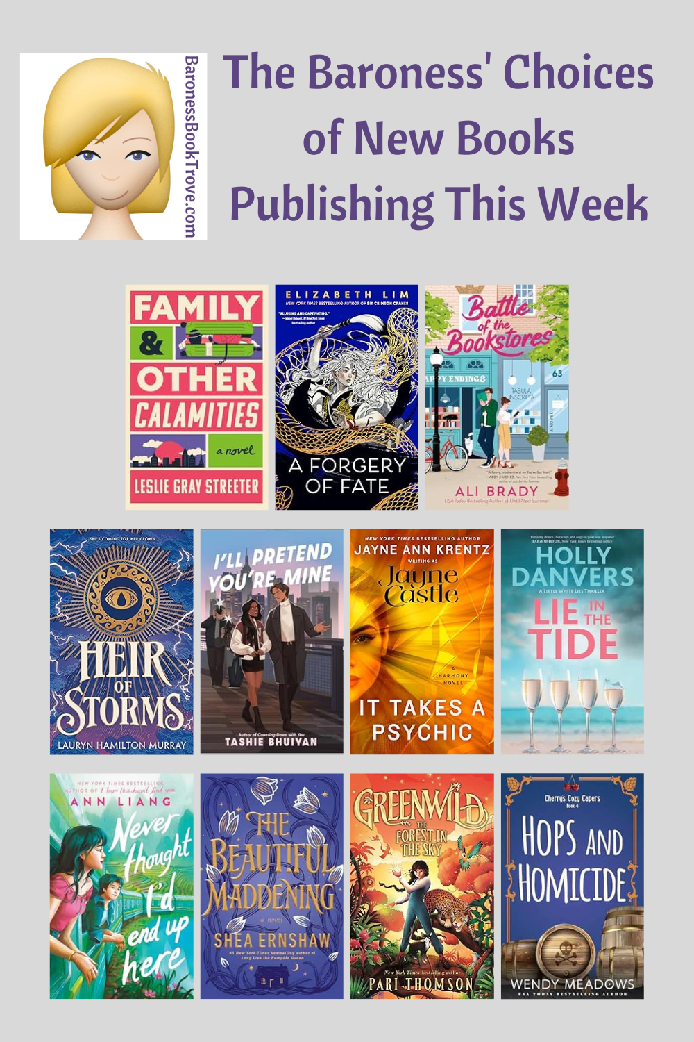 New Books Publishing Week 23 of 2025