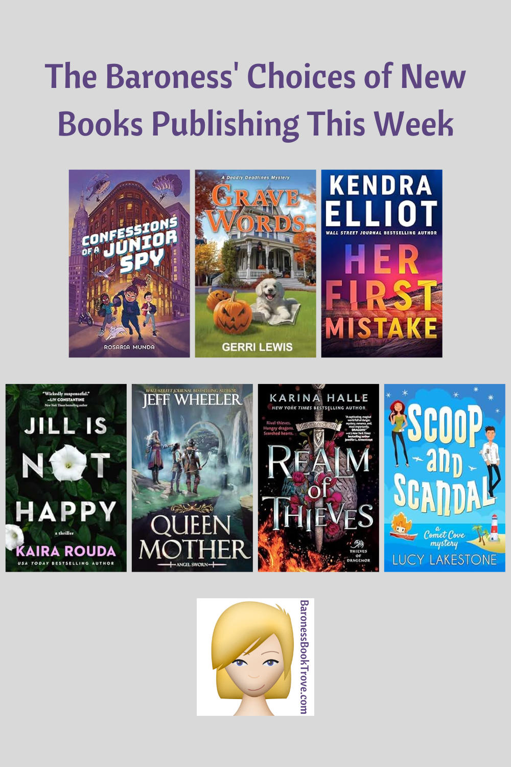 New Books Publishing Week 24 of 2025