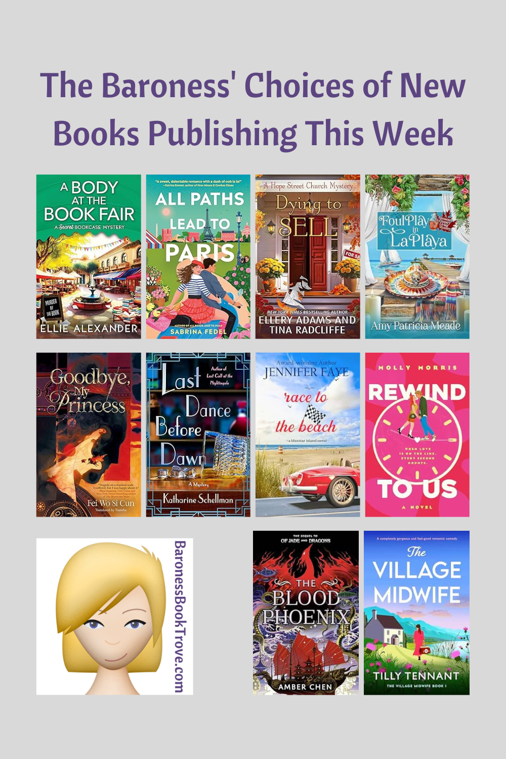 New Books Publishing Week 25 of 2025