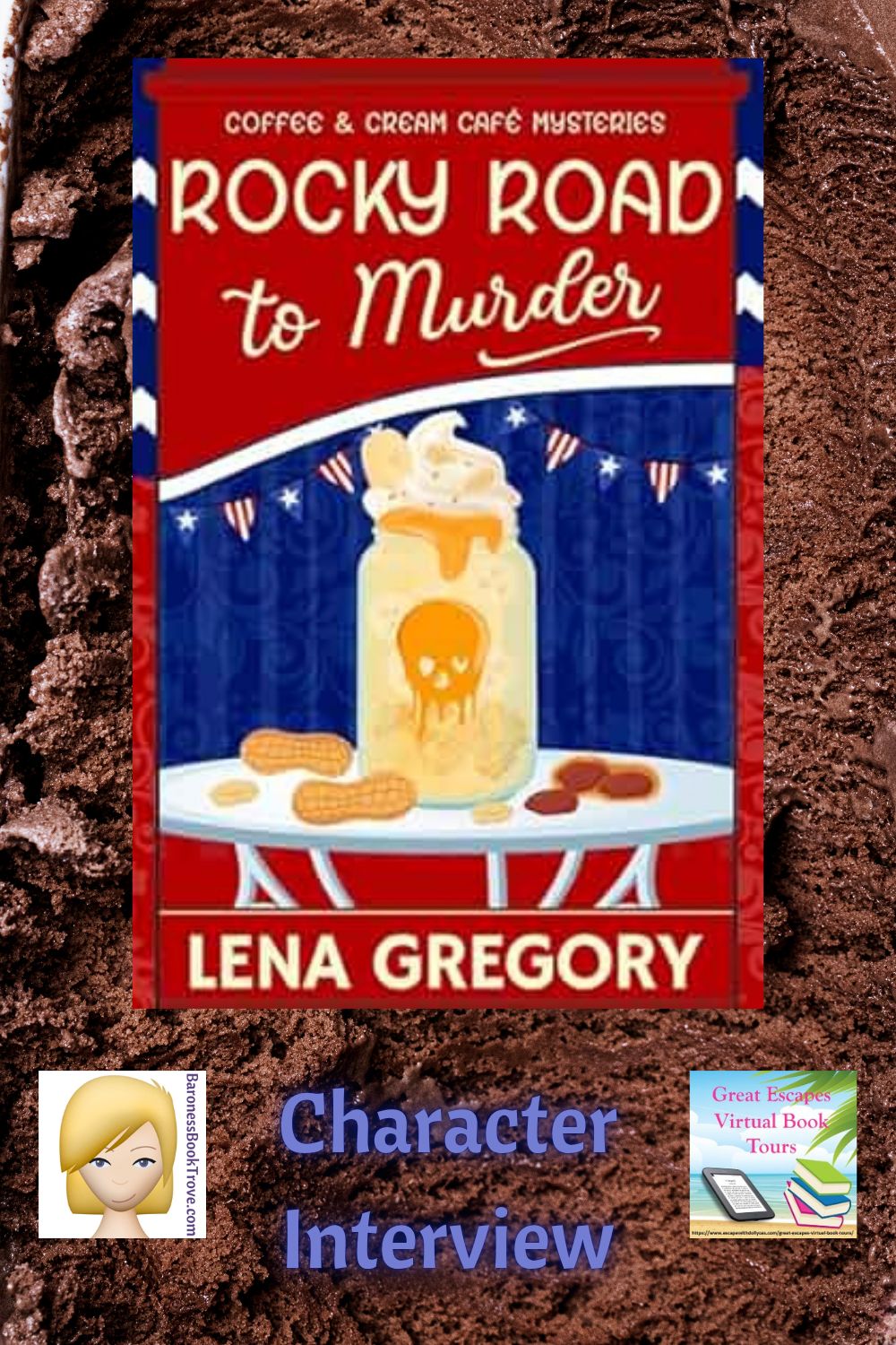 Rocky Road to Murder by Lena Gregory ~ Character Interview