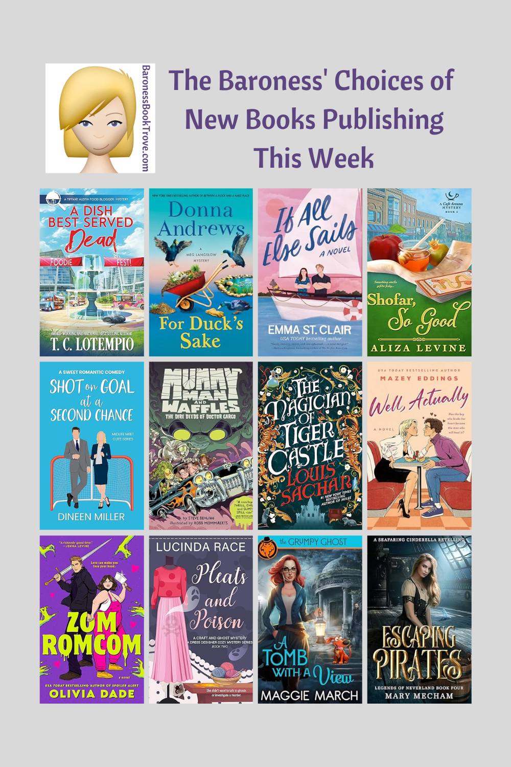 New Books Publishing Week 32 of 2025