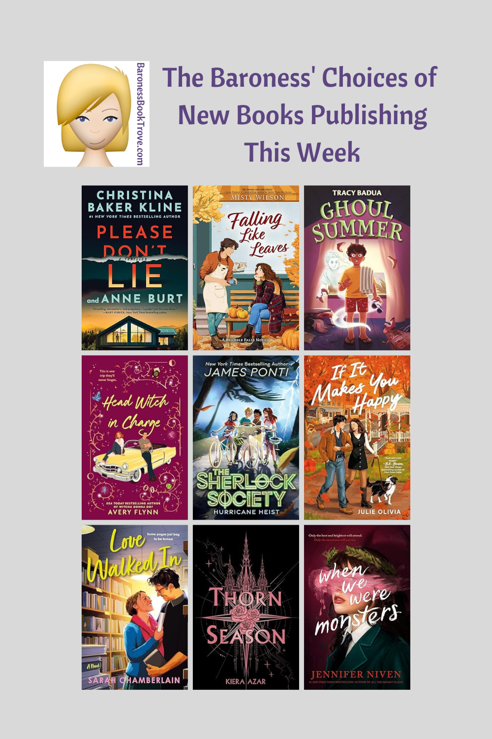New Books Publishing Week 36 of 2025