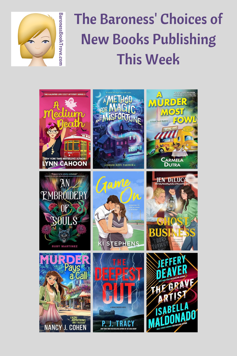 New Books Publishing Week 37 of 2025