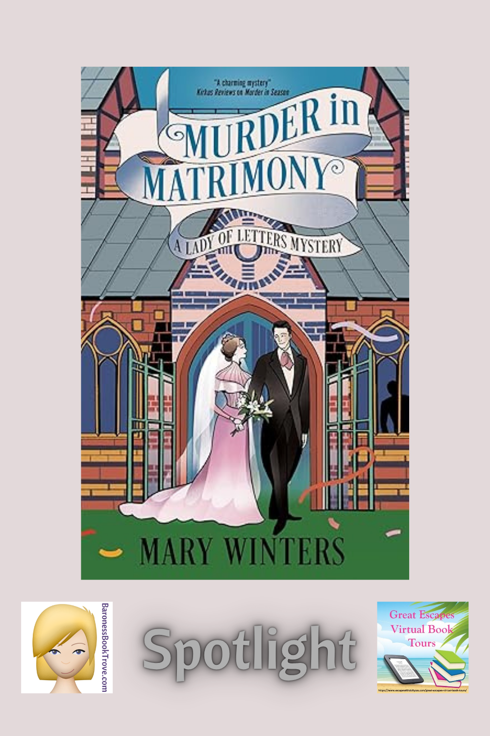 Murder in Matrimony by Mary Winters ~ Spotlight