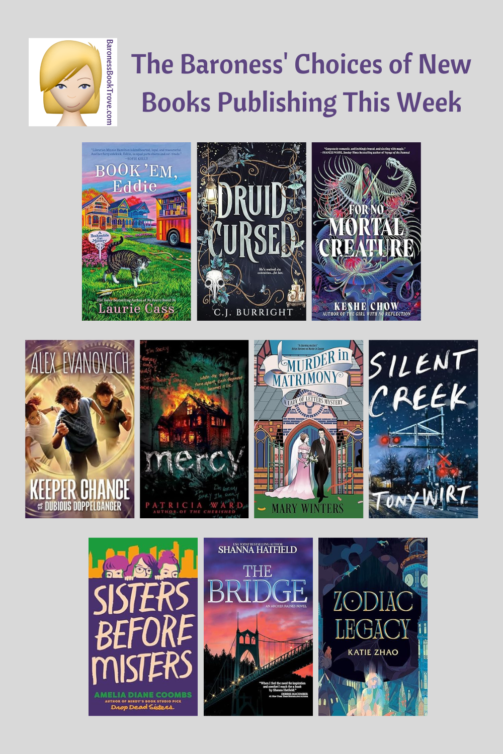 New Books Publishing Week 41 of 2025