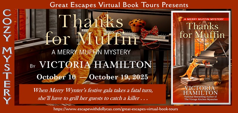 Thanks for Muffin by Victoria Hamilton ~ Character Interview