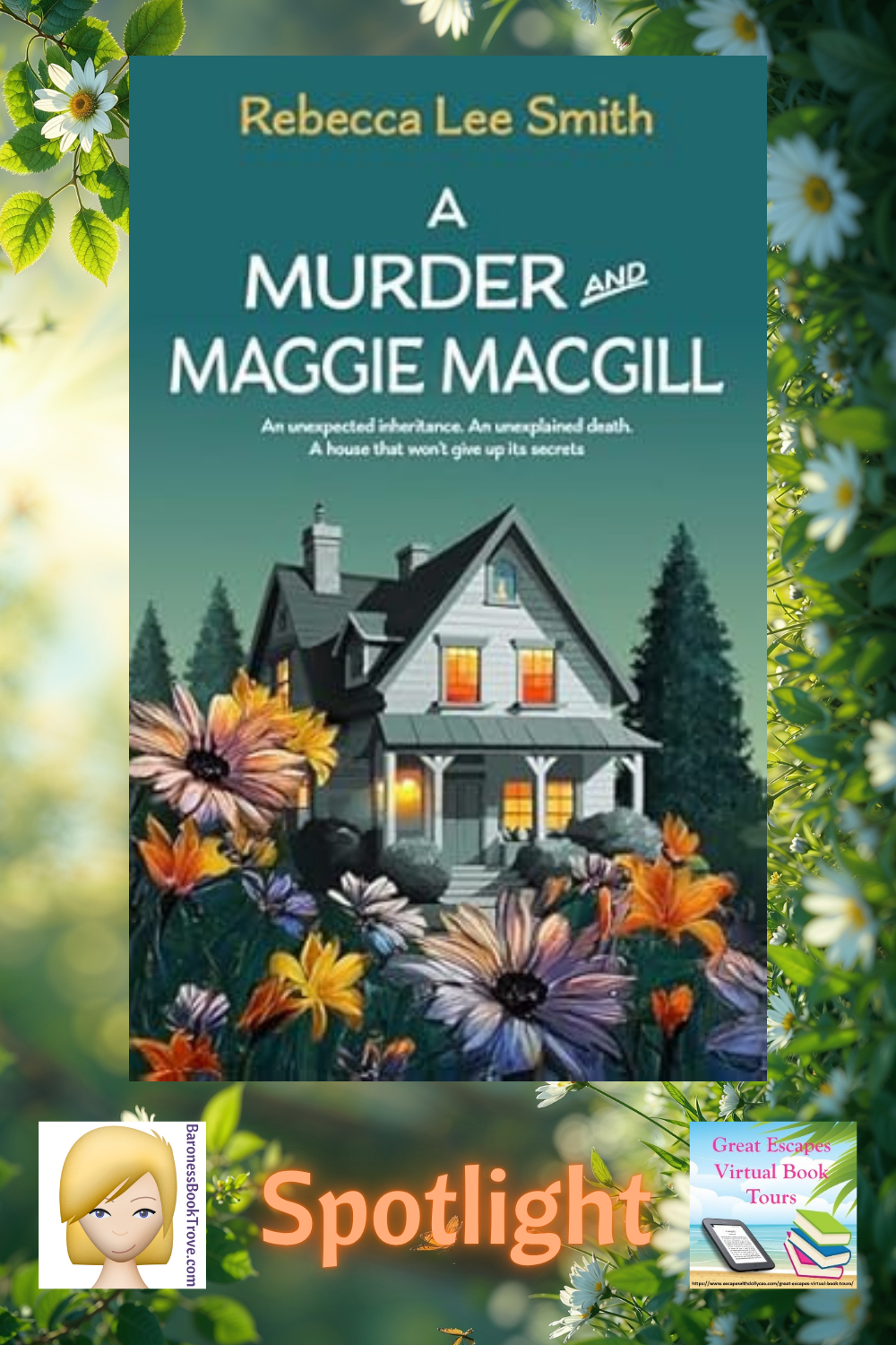 A Murder and Maggie MacGill by Rebecca Lee Smith ~ Spotlight