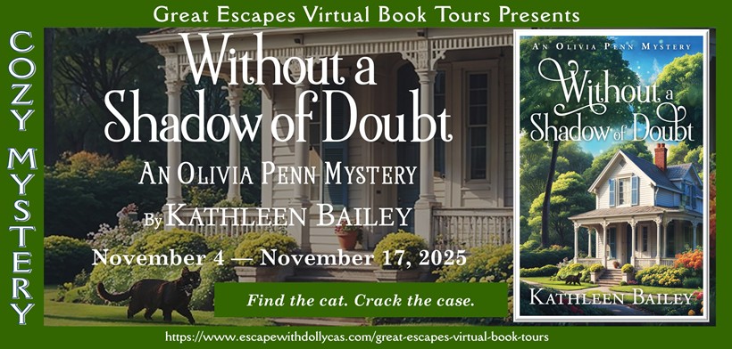 Without a Shadow of Doubt by Kathleen Bailey ~ Character Interview
