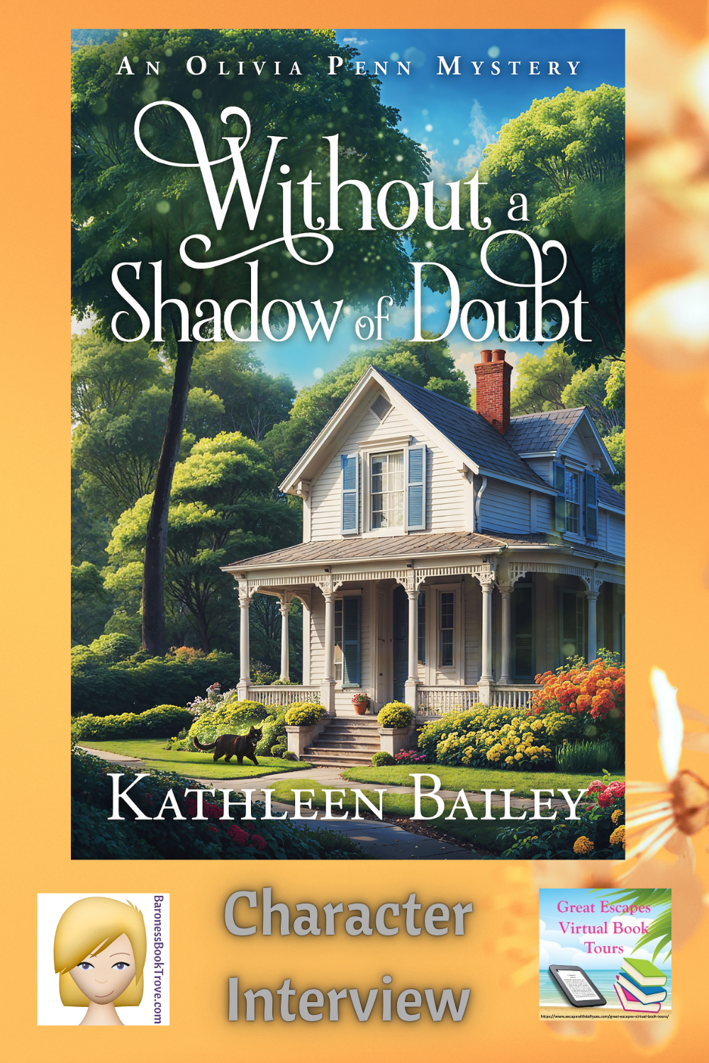 Without a Shadow of Doubt by Kathleen Bailey ~ Character Interview