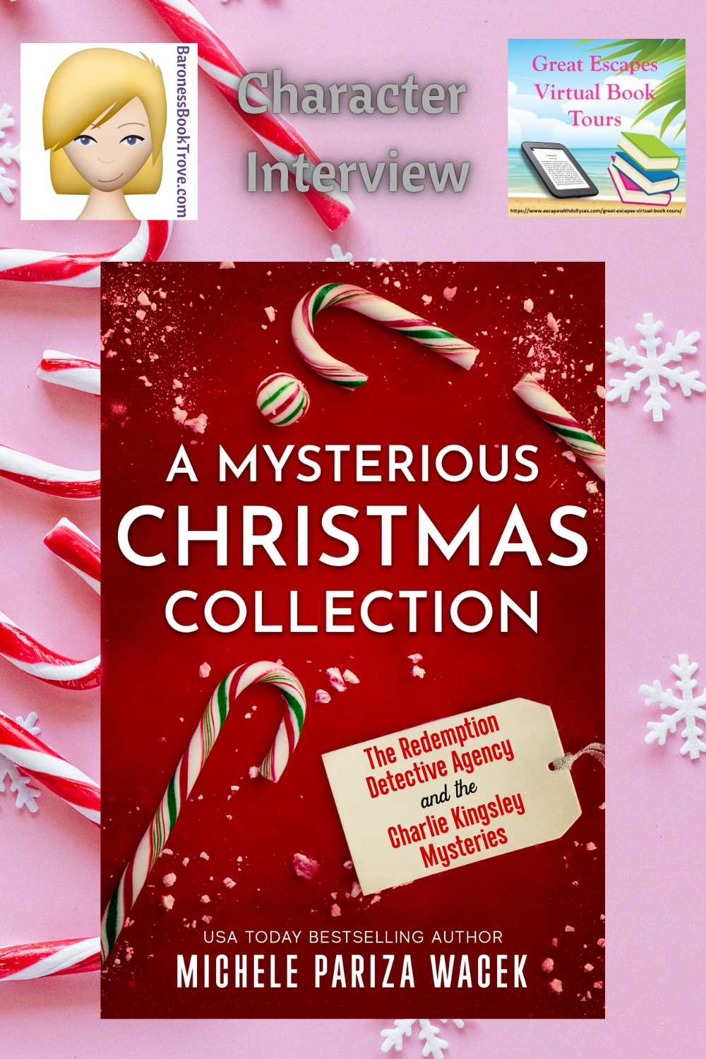 A Mysterious Christmas Collection by Michele Pariza Wacek ~ Character Interview