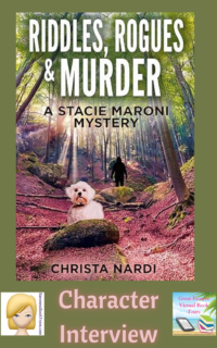 Riddles, Rogues, and Murder by Christa Nardi ~ Character Interview