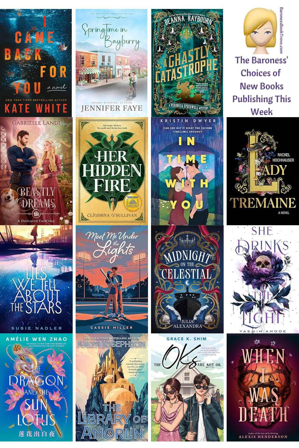 New Books Publishing Week 10 of 2026